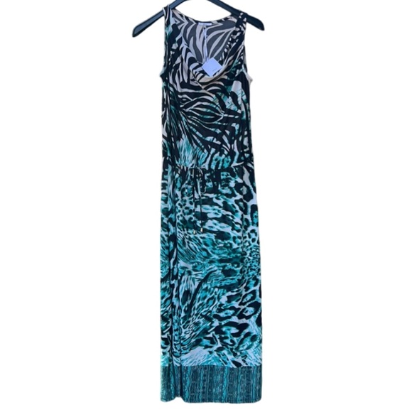 Milano Dresses & Skirts - NWT Milano Sleeveless Long Maxi Dress, Low Waist-Tie, Flattering, Semi-Sheer